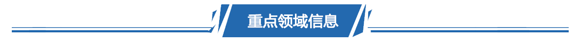 重點領(lǐng)域信息